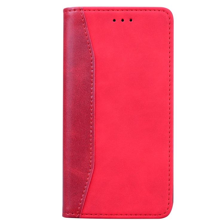 For iPhone 12 mini Business Stitching Horizontal Flip Leather Case with Double Folding & Bracket & Card Slots & Photo Frame & Wallet