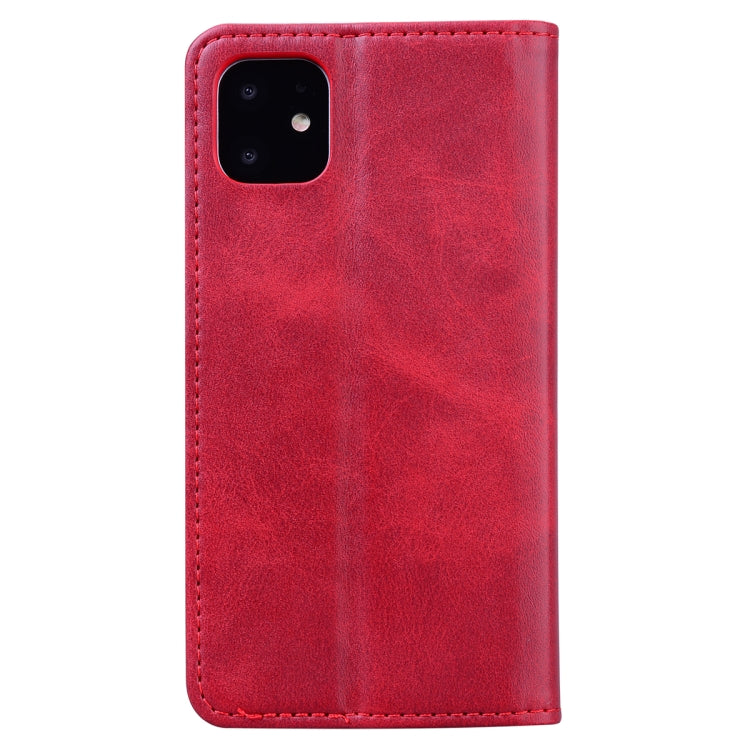For iPhone 12 mini Business Stitching Horizontal Flip Leather Case with Double Folding & Bracket & Card Slots & Photo Frame & Wallet
