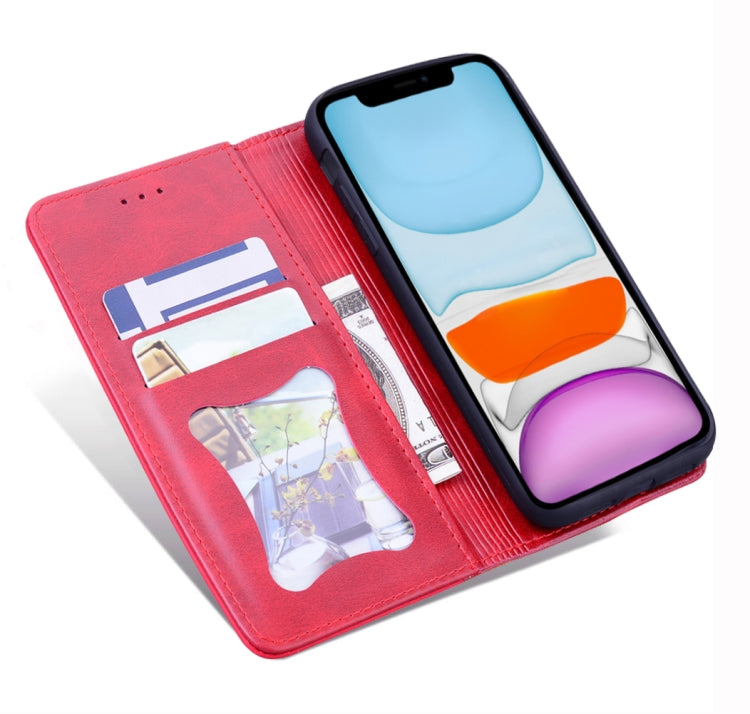 For iPhone 12 Pro Max Business Stitching Horizontal Flip Leather Case with Double Folding & Bracket & Card Slots & Photo Frame & Wallet