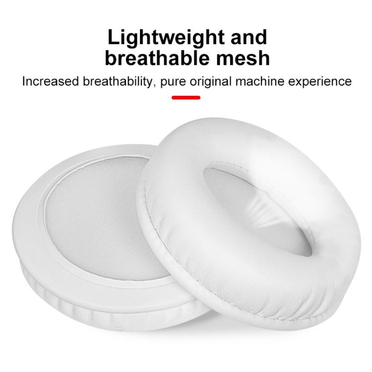 2pcs Protein Leather Earpads For Brookstone Yowu Selkirk Model Z 3G Cat Ear Headphone