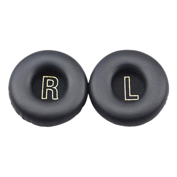 For Meizu HD50 1 Pair Protein Leather Snap-on Type Earphone Covers