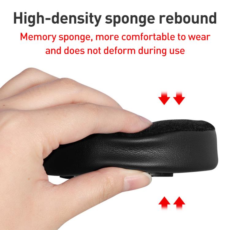 2pcs Flannel Replacement Earpads For HIFIMAN HE400 - Black