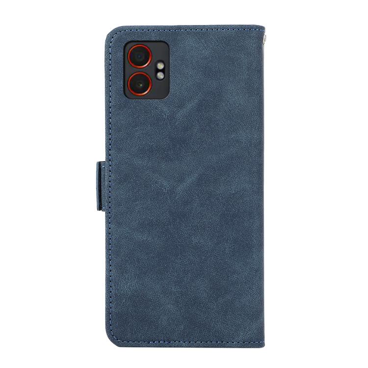 For Samsung Galaxy XCover7 Pro ABEEL Frosted Magnetic RFID Leather Phone Case