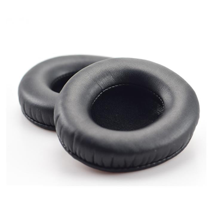 2pcs Protein Leather Earpads For Creative Aurvana Live 1 - Black