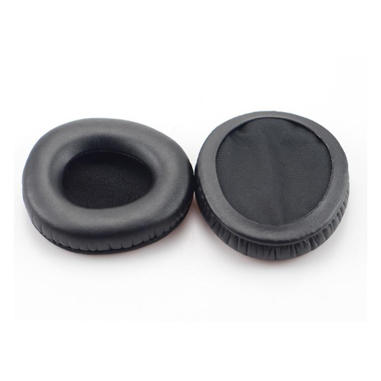 2pcs Protein Leather Earpads For Creative Aurvana Live 1 - Black
