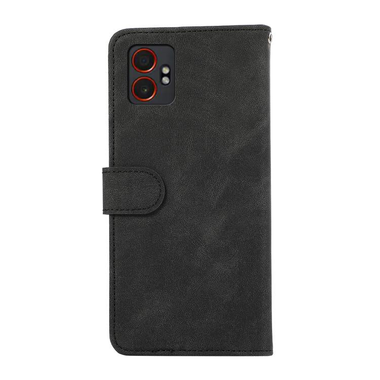 For Samsung Galaxy XCover7 Pro ABEEL Color Block Magnetic RFID Leather Phone Case