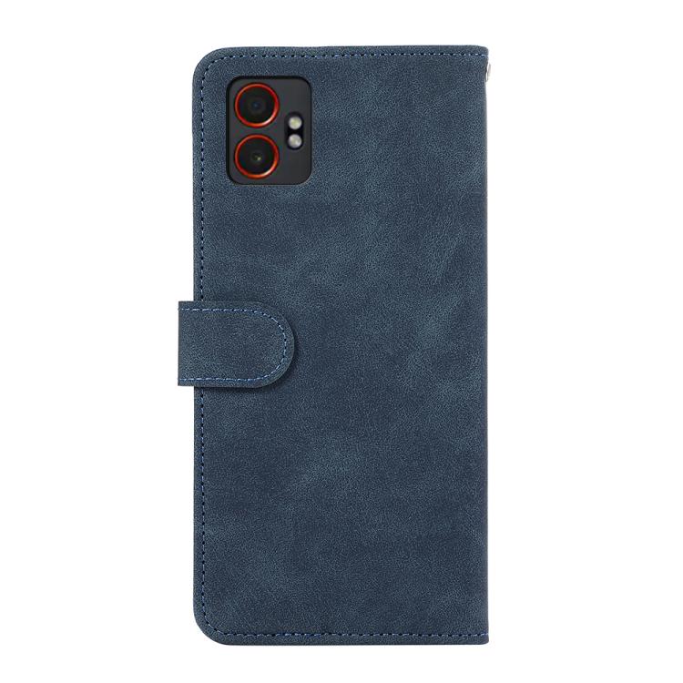 For Samsung Galaxy XCover7 Pro ABEEL Color Block Magnetic RFID Leather Phone Case