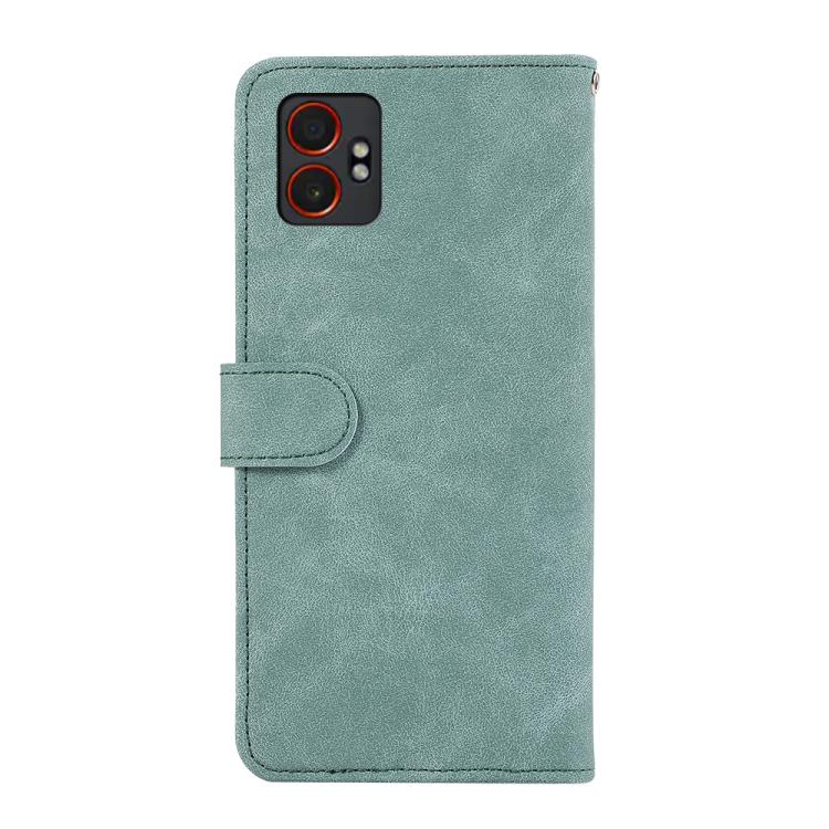 For Samsung Galaxy XCover7 Pro ABEEL Color Block Magnetic RFID Leather Phone Case