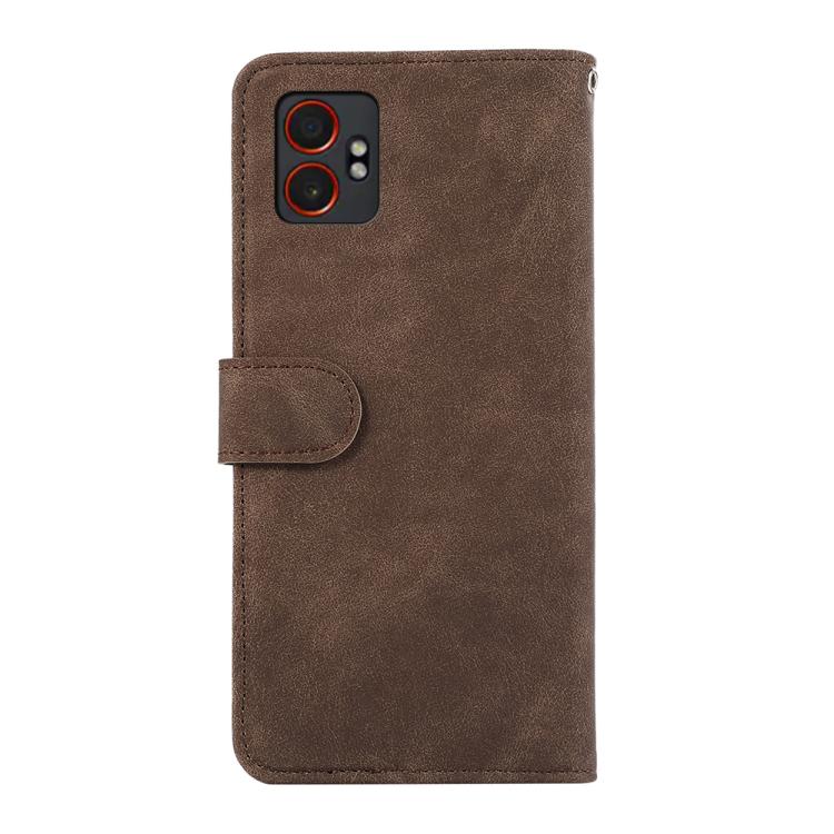 For Samsung Galaxy XCover7 Pro ABEEL Color Block Magnetic RFID Leather Phone Case