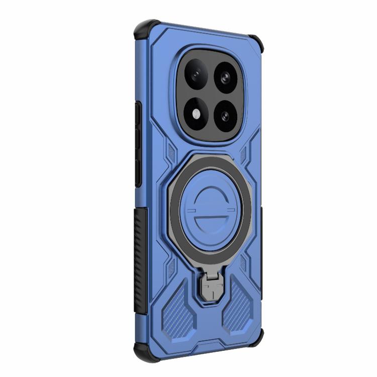 For Redmi Note 14 Pro+ 5G Global J-20 Solid Color MagSafe Magnetic TPU+PC Phone Case