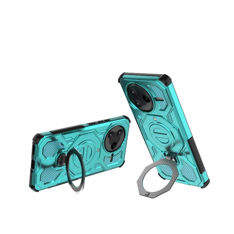 For Redmi K80 J-20 Solid Color MagSafe Magnetic TPU+PC Phone Case