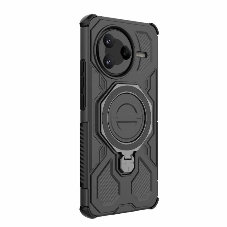 For Redmi K80 J-20 Solid Color MagSafe Magnetic TPU+PC Phone Case