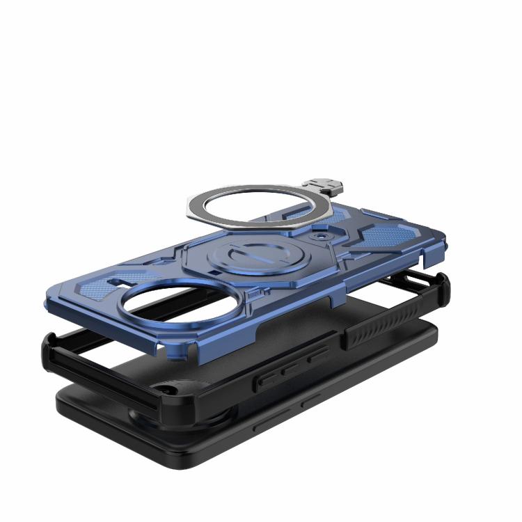 For Redmi K80 J-20 Solid Color MagSafe Magnetic TPU+PC Phone Case