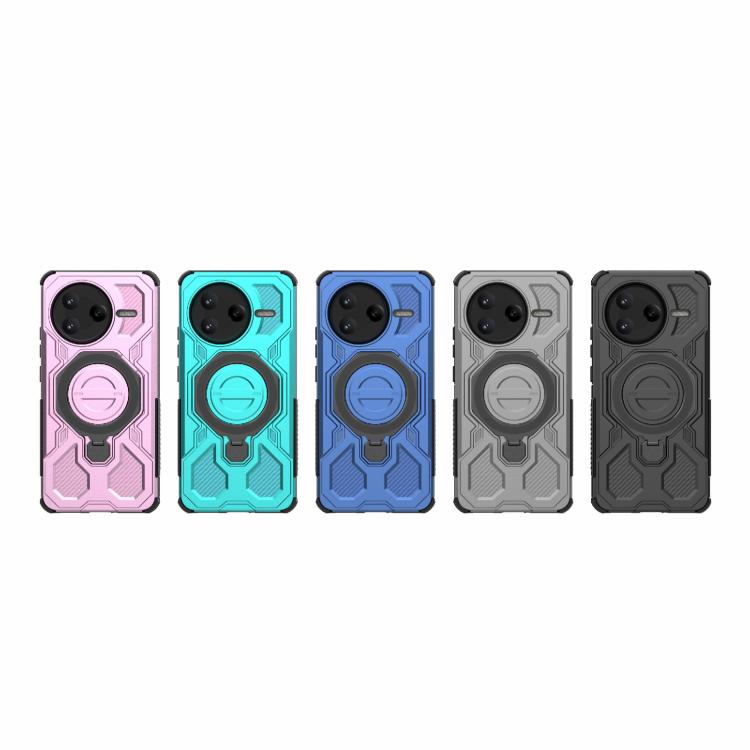 For Redmi K80 J-20 Solid Color MagSafe Magnetic TPU+PC Phone Case