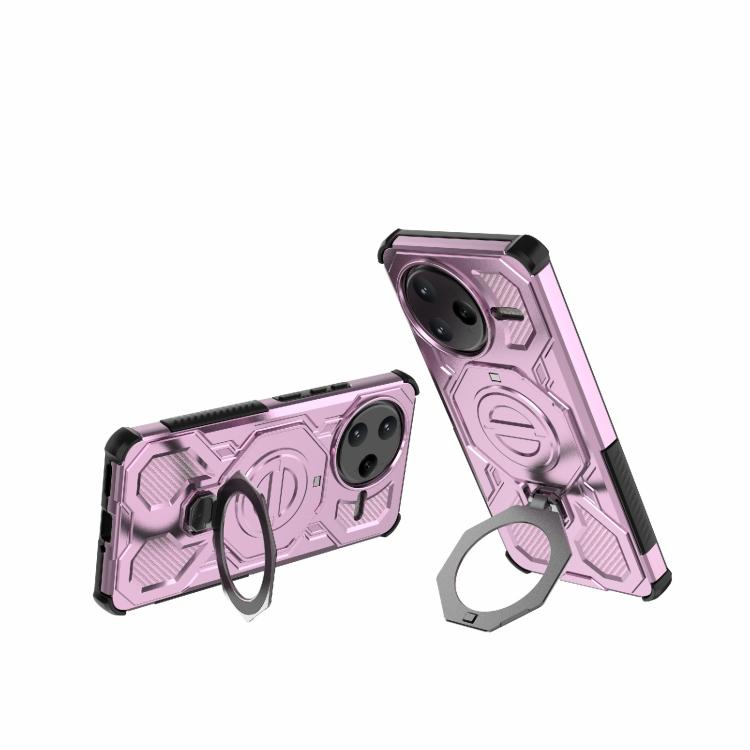 For Redmi K80 Pro 5G J-20 Solid Color MagSafe Magnetic TPU+PC Phone Case