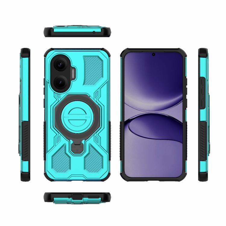 For Redmi Turbo 4 Pro 5G J-20 Solid Color MagSafe Magnetic TPU+PC Phone Case