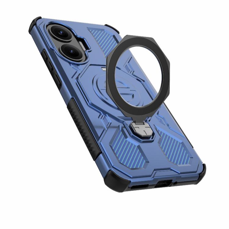 For Redmi Turbo 4 Pro 5G J-20 Solid Color MagSafe Magnetic TPU+PC Phone Case