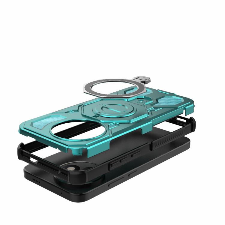 For Redmi K80 Ultra 5G J-20 Solid Color MagSafe Magnetic TPU+PC Phone Case