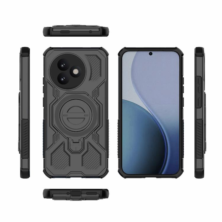 For Redmi K80 Ultra 5G J-20 Solid Color MagSafe Magnetic TPU+PC Phone Case