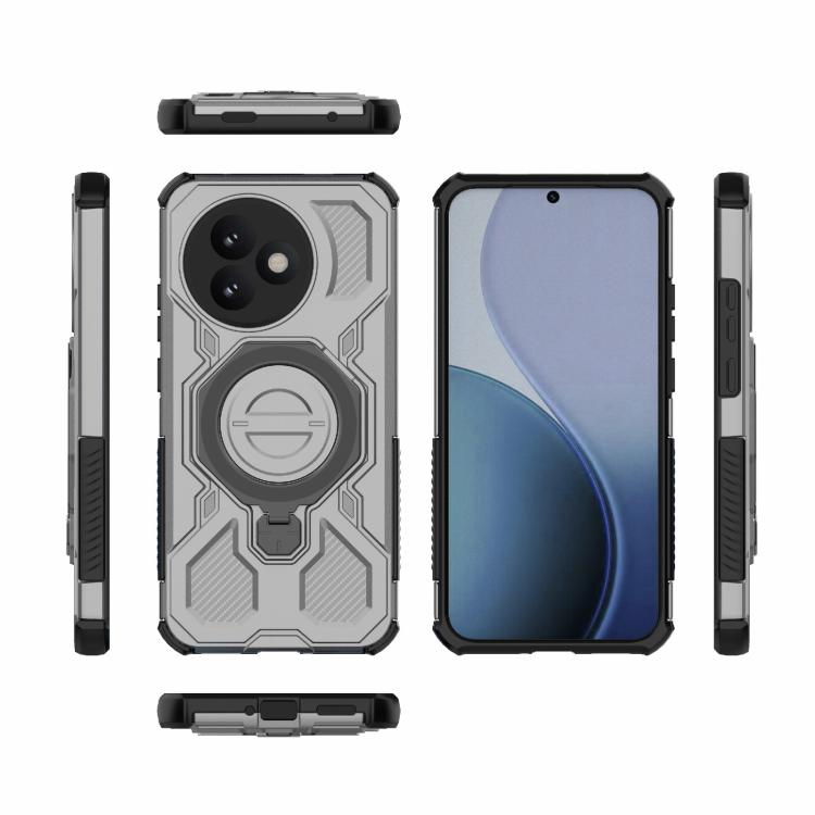 For Redmi K80 Ultra 5G J-20 Solid Color MagSafe Magnetic TPU+PC Phone Case