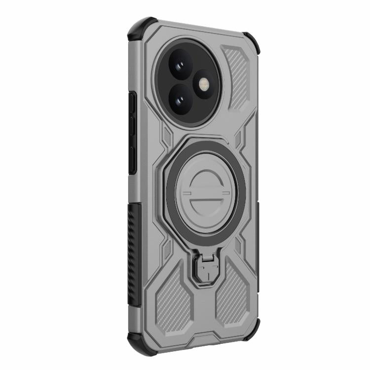 For Redmi K80 Ultra 5G J-20 Solid Color MagSafe Magnetic TPU+PC Phone Case