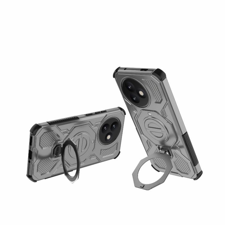 For Redmi K80 Ultra 5G J-20 Solid Color MagSafe Magnetic TPU+PC Phone Case