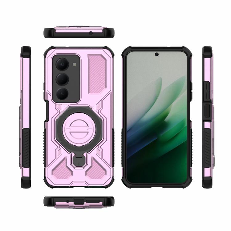 For Redmi 15 5G Global / 15 4G SEA J-20 Solid Color MagSafe Magnetic TPU+PC Phone Case