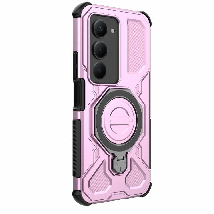 For Redmi 15 5G Global / 15 4G SEA J-20 Solid Color MagSafe Magnetic TPU+PC Phone Case