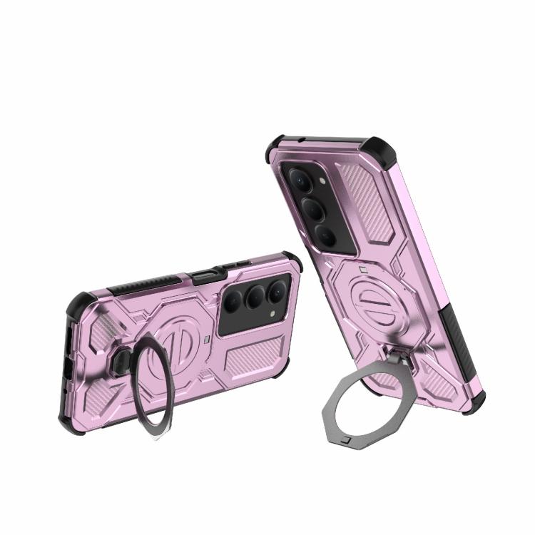 For Redmi 15 5G Global / 15 4G SEA J-20 Solid Color MagSafe Magnetic TPU+PC Phone Case