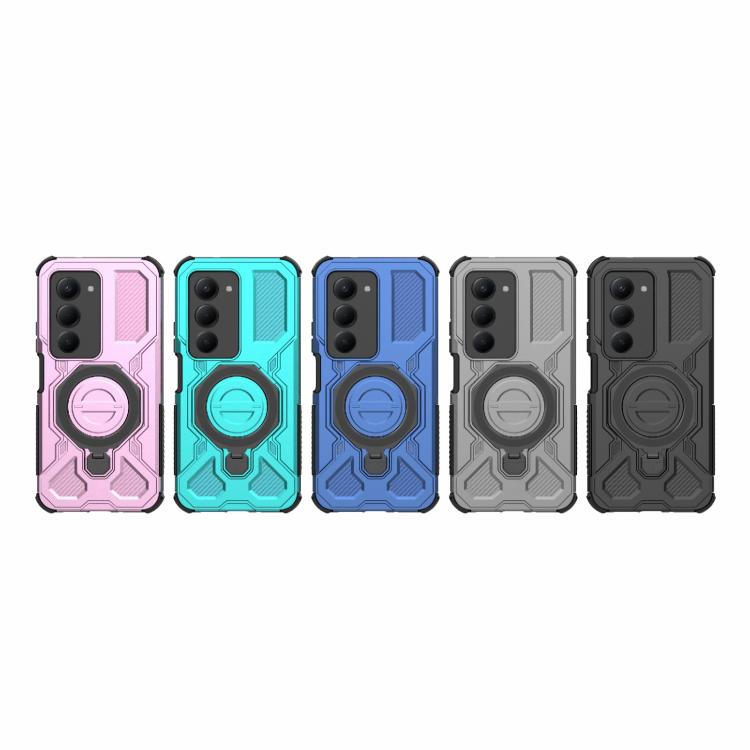 For Redmi 15 5G Global / 15 4G SEA J-20 Solid Color MagSafe Magnetic TPU+PC Phone Case