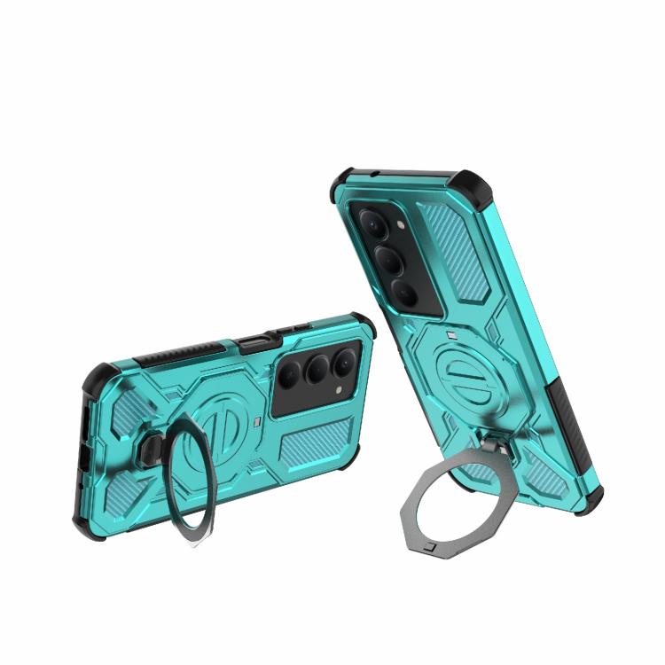 For Redmi 15 5G Global / 15 4G SEA J-20 Solid Color MagSafe Magnetic TPU+PC Phone Case