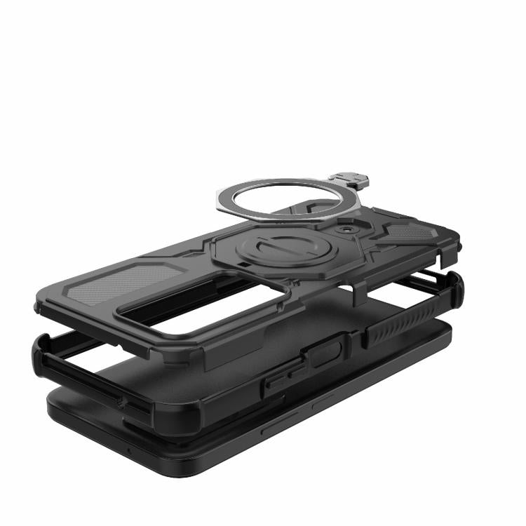 For Redmi 15 5G Global / 15 4G SEA J-20 Solid Color MagSafe Magnetic TPU+PC Phone Case
