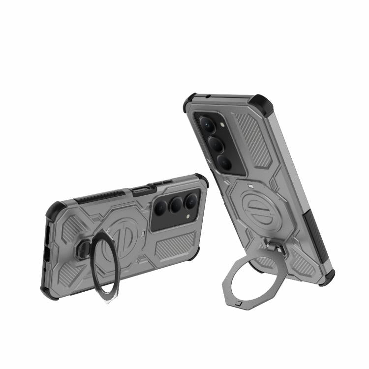 For Redmi 15 5G Global / 15 4G SEA J-20 Solid Color MagSafe Magnetic TPU+PC Phone Case