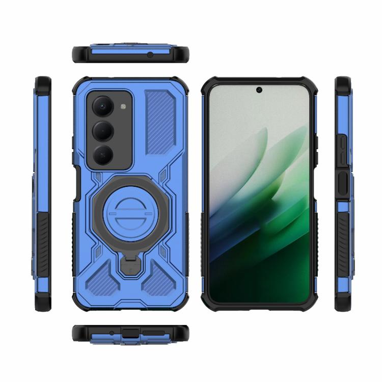 For Redmi 15 5G Global / 15 4G SEA J-20 Solid Color MagSafe Magnetic TPU+PC Phone Case