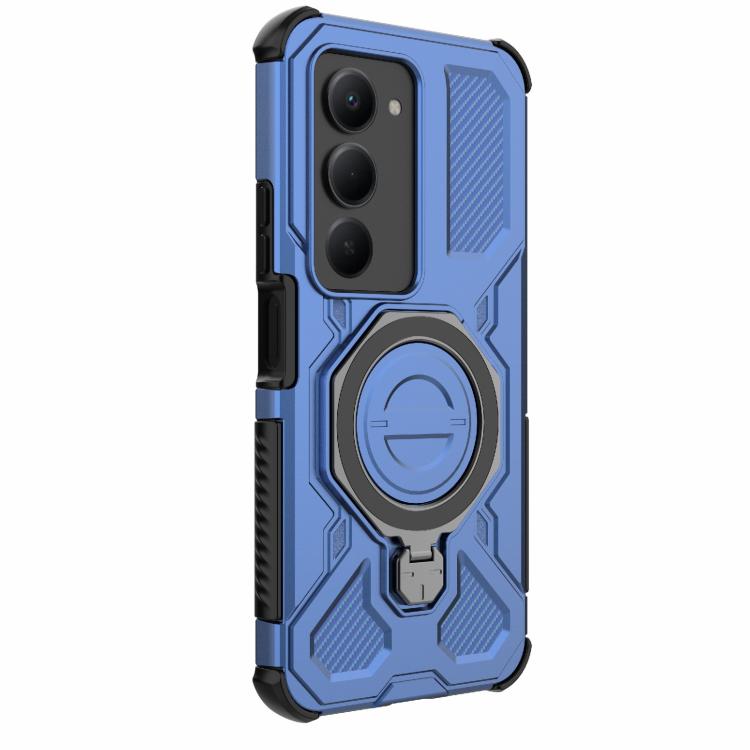 For Redmi 15 5G Global / 15 4G SEA J-20 Solid Color MagSafe Magnetic TPU+PC Phone Case