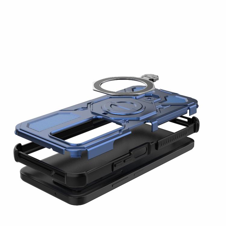 For Redmi 15 5G Global / 15 4G SEA J-20 Solid Color MagSafe Magnetic TPU+PC Phone Case