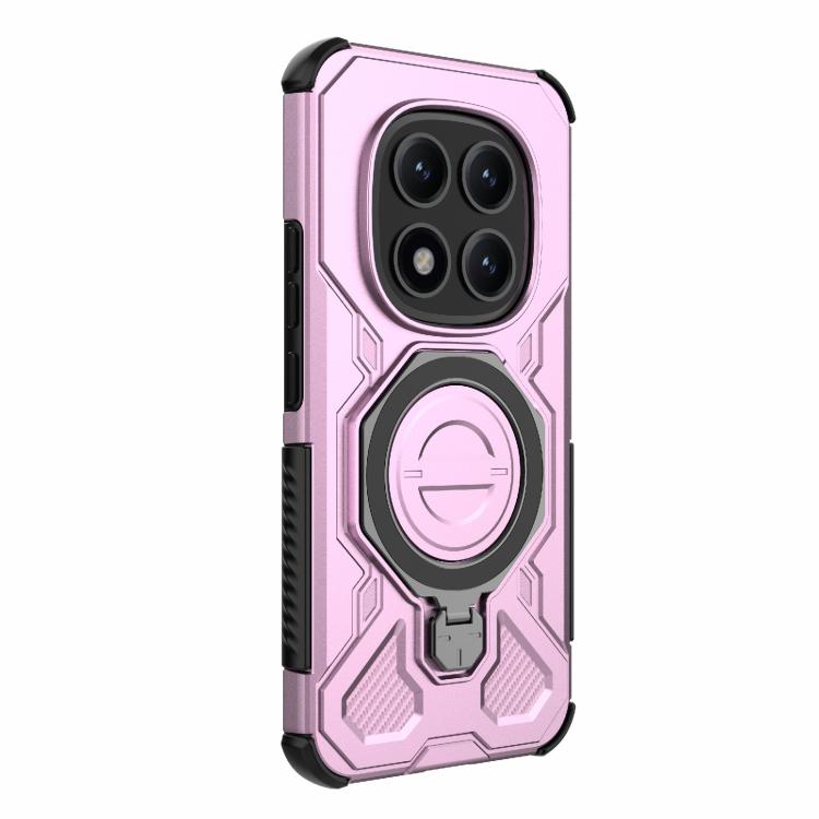 For Redmi Note 15 Pro+ 5G Global 163.3mm J-20 Solid Color MagSafe Magnetic TPU+PC Phone Case