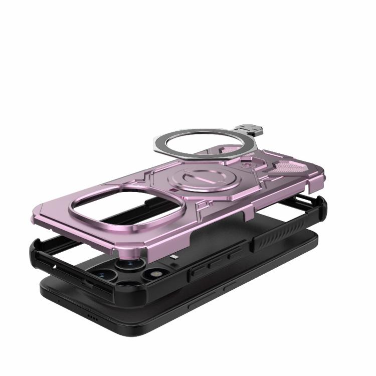 For Redmi Note 15 Pro+ 5G Global 163.3mm J-20 Solid Color MagSafe Magnetic TPU+PC Phone Case