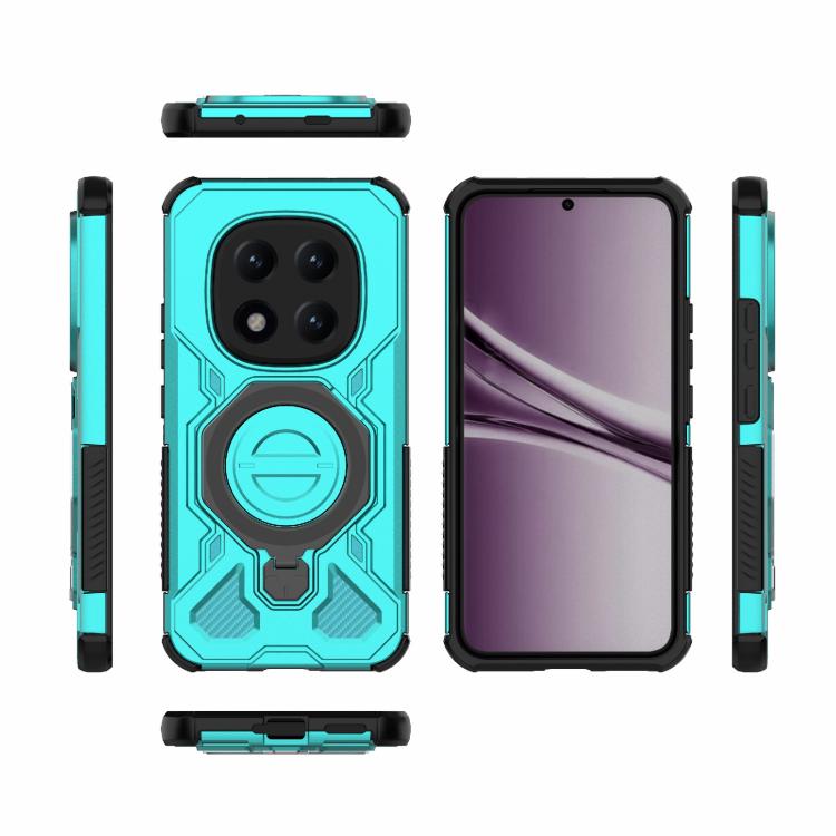 For Redmi Note 15 Pro+ 5G Global 163.3mm J-20 Solid Color MagSafe Magnetic TPU+PC Phone Case