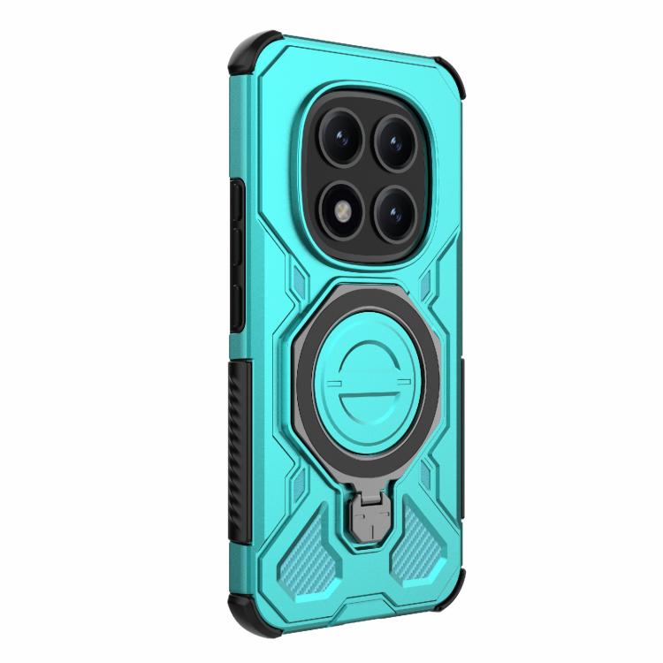 For Redmi Note 15 Pro+ 5G Global 163.3mm J-20 Solid Color MagSafe Magnetic TPU+PC Phone Case