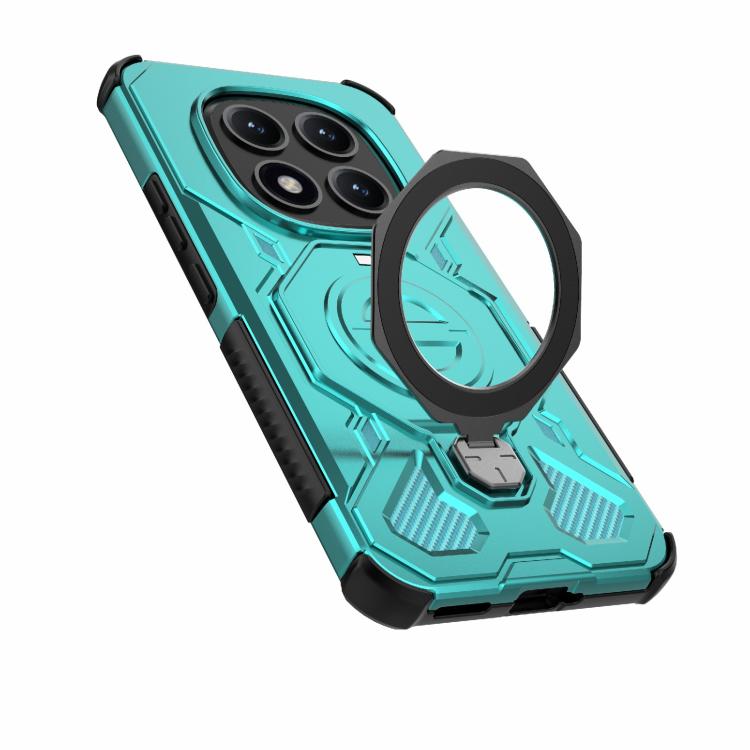 For Redmi Note 15 Pro+ 5G Global 163.3mm J-20 Solid Color MagSafe Magnetic TPU+PC Phone Case