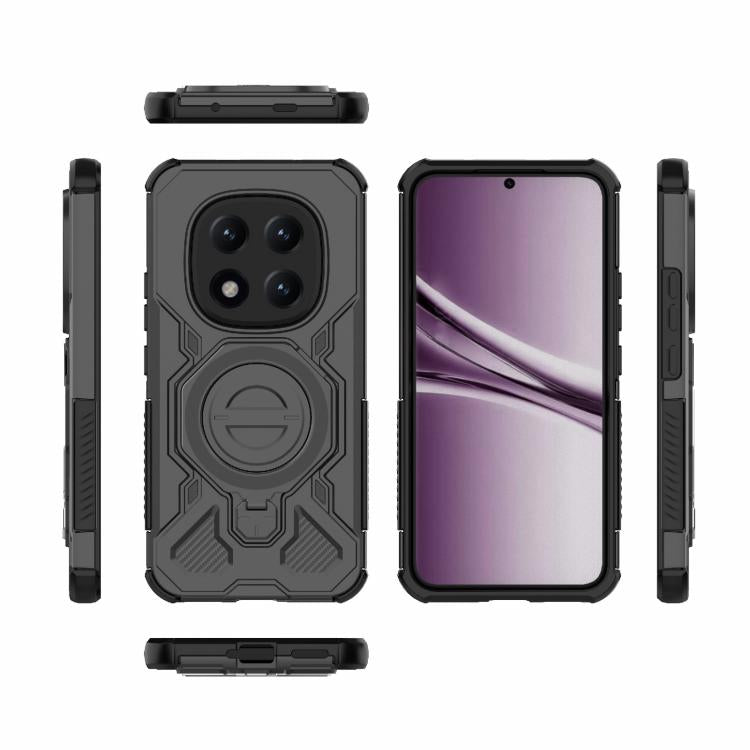 For Redmi Note 15 Pro+ 5G Global 163.3mm J-20 Solid Color MagSafe Magnetic TPU+PC Phone Case
