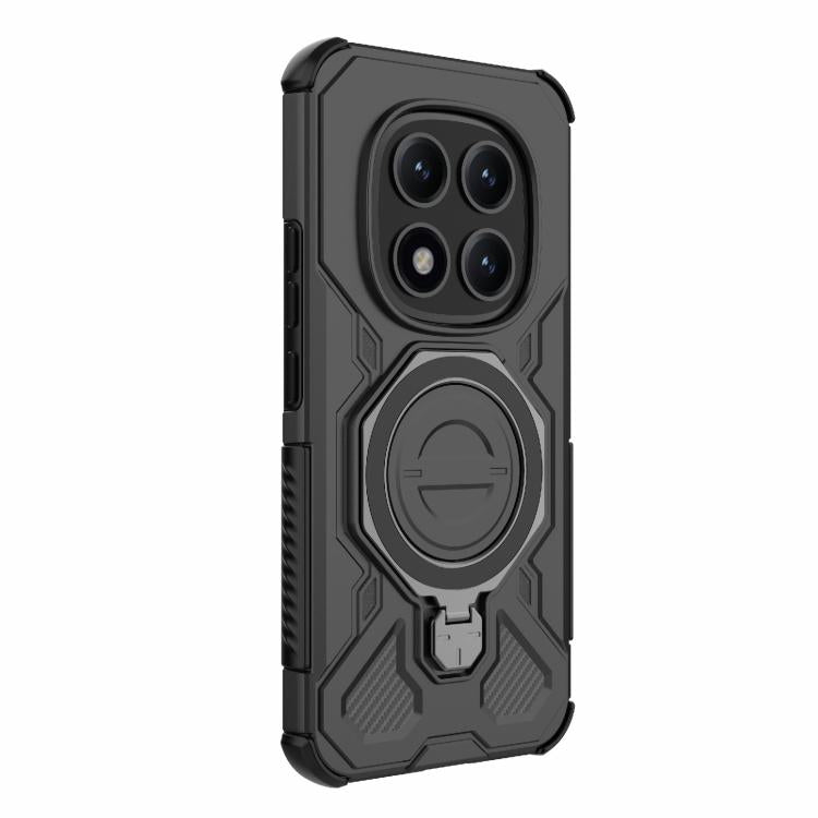 For Redmi Note 15 Pro+ 5G Global 163.3mm J-20 Solid Color MagSafe Magnetic TPU+PC Phone Case