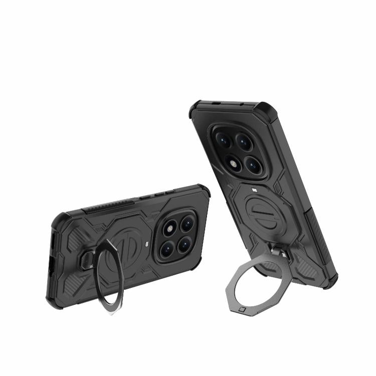For Redmi Note 15 Pro+ 5G Global 163.3mm J-20 Solid Color MagSafe Magnetic TPU+PC Phone Case