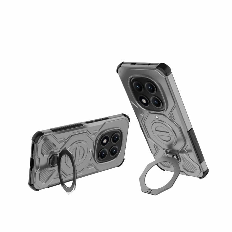 For Redmi Note 15 Pro+ 5G Global 163.3mm J-20 Solid Color MagSafe Magnetic TPU+PC Phone Case