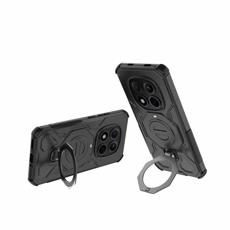 For Redmi Note 15 Pro 5G Global 163.6mm J-20 Solid Color MagSafe Magnetic TPU+PC Phone Case
