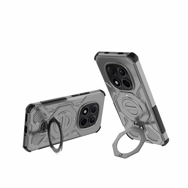For Redmi Note 15 Pro 5G Global 163.6mm J-20 Solid Color MagSafe Magnetic TPU+PC Phone Case