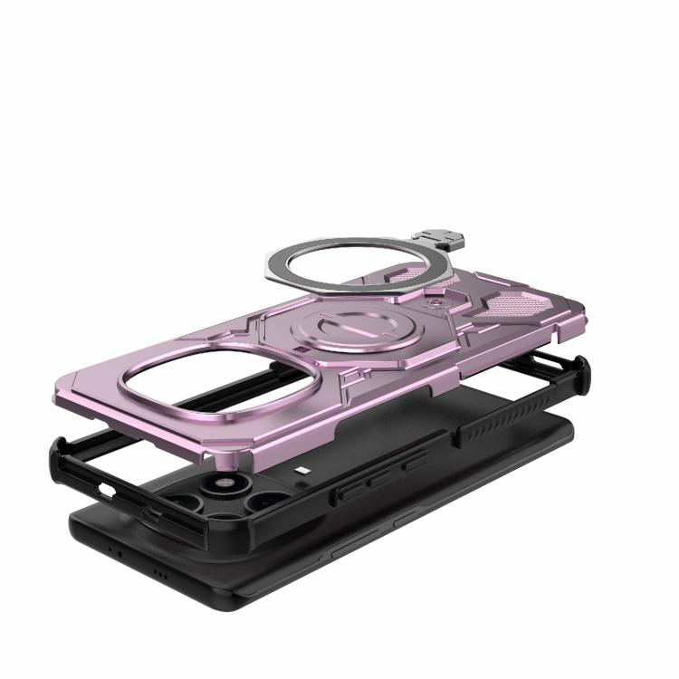 For Redmi Note 15 5G Global 164mm J-20 Solid Color MagSafe Magnetic TPU+PC Phone Case