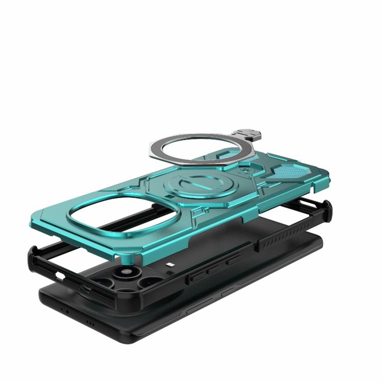 For Redmi Note 15 5G Global 164mm J-20 Solid Color MagSafe Magnetic TPU+PC Phone Case