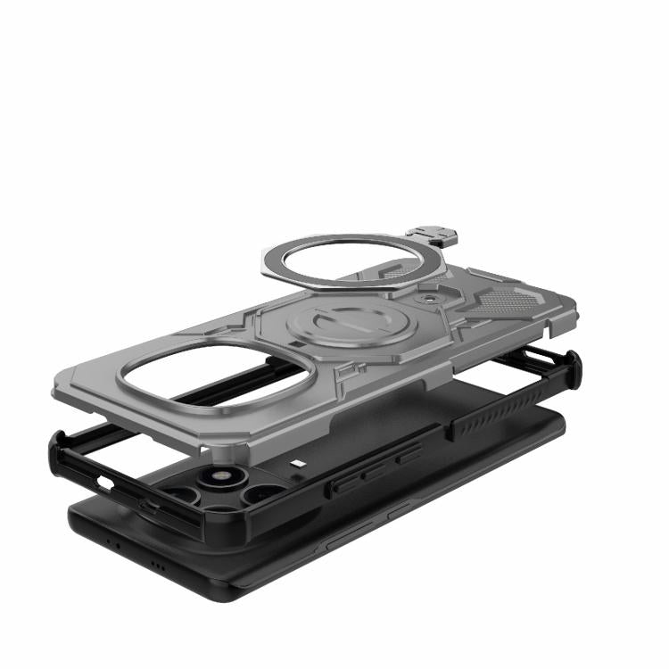 For Redmi Note 15 5G Global 164mm J-20 Solid Color MagSafe Magnetic TPU+PC Phone Case